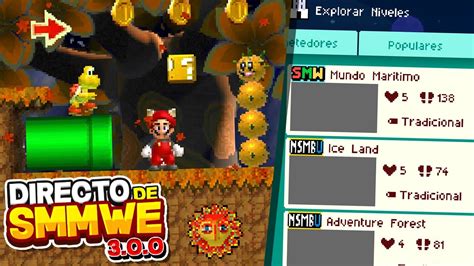 Jugando Smmwe En Directo Directo Conejoso Super Mario