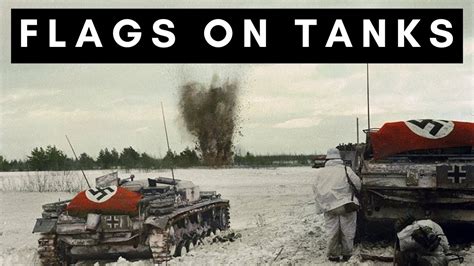 Flags On German Tanks Aerial Recognition Markings On The Panzer