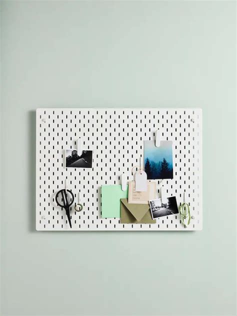 SKÅDIS Pegboard, white - Learn more - IKEA | Peg board, Custom ...