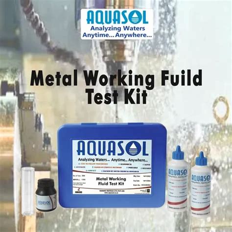 Portable Aquasol Metal Working Fluids Test Kit AE107 For Laboratory At