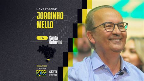 Jorginho Mello PL é eleito governador de Santa Catarina