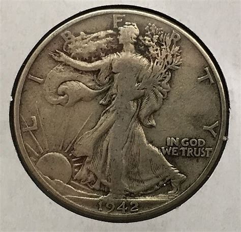 1942 P Walking Liberty Half Dollar For Sale Buy Now Online Item 131872