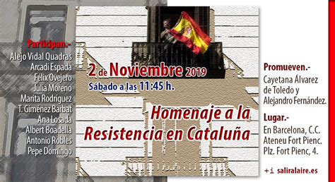 2 N Homenaje a la Resistencia en Cataluña