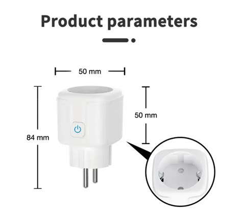 Multiprise Prise Intelligente Zigbee Eu A A Fonction De Contr Le