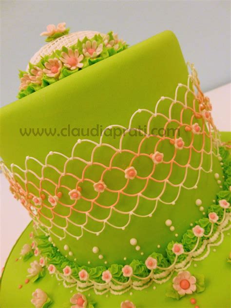 Oriental Stringwork Royal Icing Cakes Cake Piping Baking Art