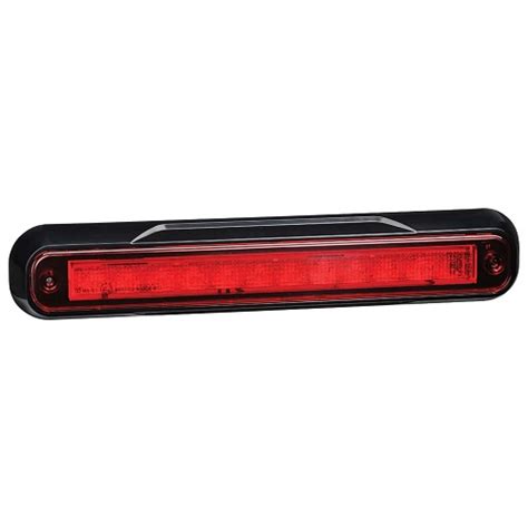 Narva Red Led Stoptail Surface Mount Light Evl