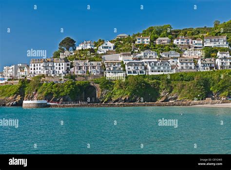 Looe Banjo Pier Hannafore Cornwall Great Britain Uk Stock Photo