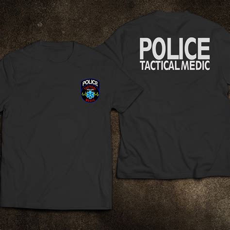 New York Tactical Medic Kadf Police Department Us United States Special Force T Shirt Etsy