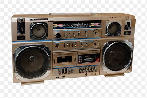 Retro Boombox Png Electronic Image Premium PNG Rawpixel