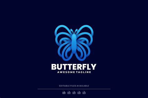 Butterfly Colorful Logo – MasterBundles