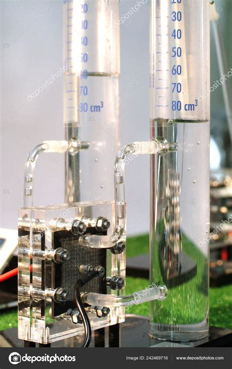 Experimentation Laboratory Hydrogen Production — Stock Photo ...