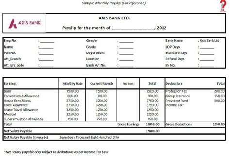 How To Make Salary Slip Format In Pdf Excel Word How To Wiki