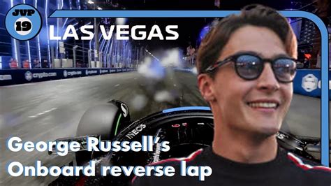 F1 23 Reverse Las Vegas George Russell Onboard 2023 Las Vegas