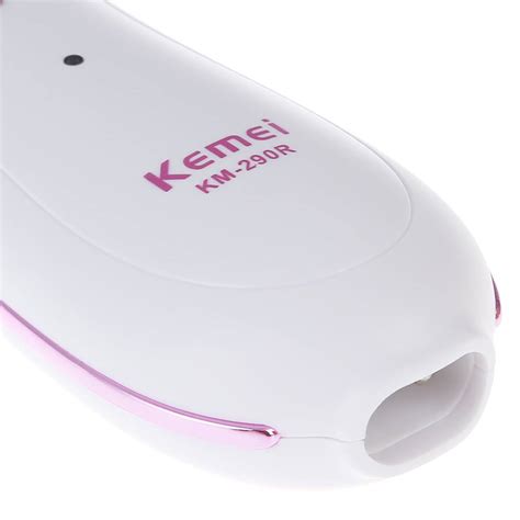 Kemei Km R Rechargeable Lady Epilator Shaver White In Pakistan