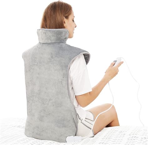 Electric Heating Pad For Back Neck And Shoulders Pain Relief X Cm