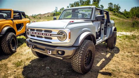 The 2021 Ford Bronco four-door can comfortably fit your family and ...