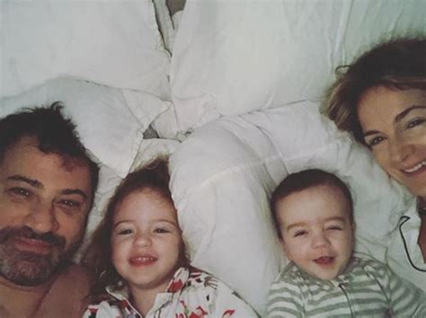 Jimmy Kimmel brings in 2018 with adorable family photo