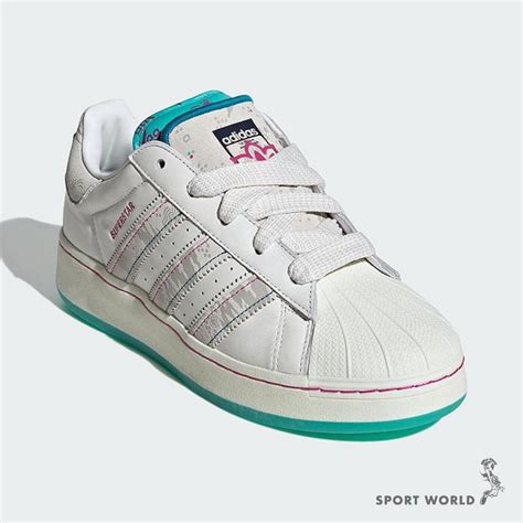 Adidas 男鞋 休閒鞋 新年 龍年 Superstar Xlg 白灰【運動世界】id1140 Yahoo奇摩拍賣