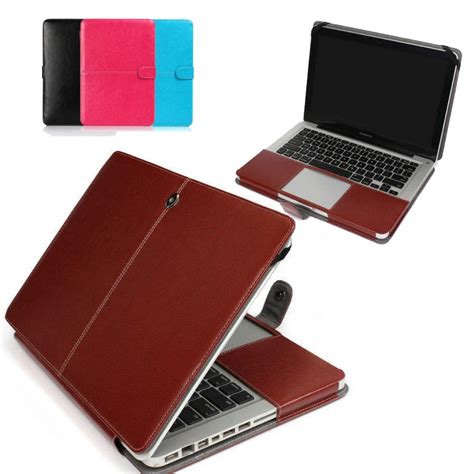 Fashion Pu Leather Laptop Case For Apple Macbook Pro Air Retina