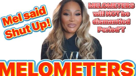 Mel Stands Up For The Melometers Youtube