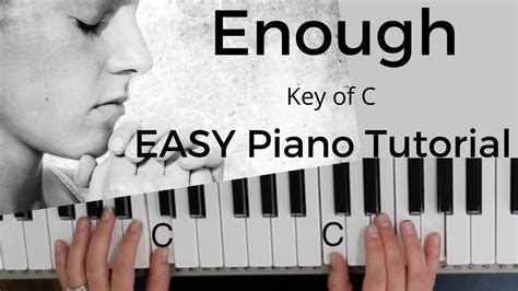 Enough Chris Tomlin Louie Giglio Key Of C EASY Piano Tutorial YouTube