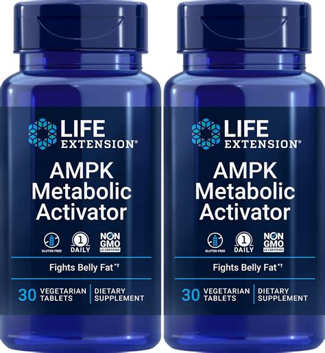 Amazon Life Extension AMPK Metabolic Activator 30 Tablets Pack Of