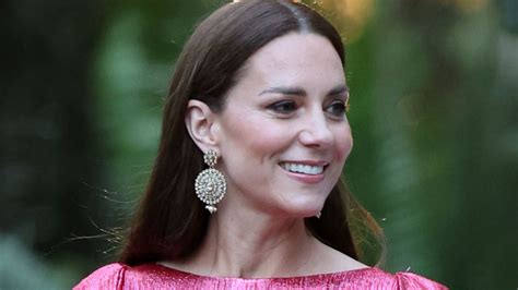 Kate Middleton Wows In Magenta Silk Gown For Special Reception Hello