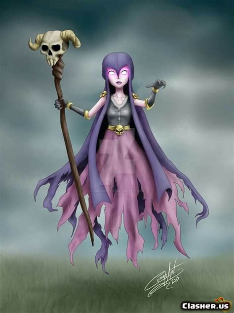 Witch Nice Art V2 Clash Of Clans Wallpapers