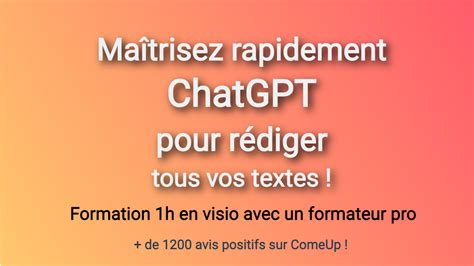 Je vais vous apprendre à utiliser ChatGPT pour rédiger des textes des