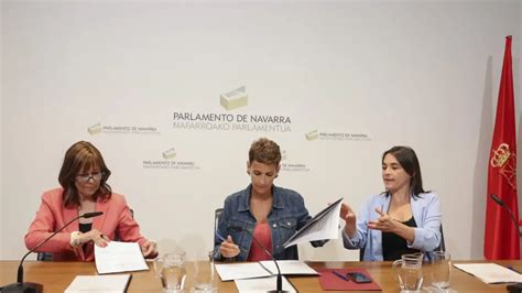 Chivite Firma La Reedici N Del Gobierno En Navarra Junto A Geroa Bai Y