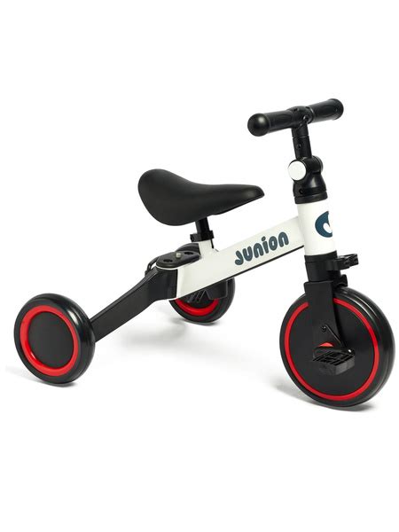 Детский беговел-трансформер 3 в 1 JUNION Stepni, белый - купить с ...