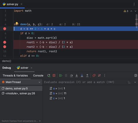 Code Running Assistance Pycharm Documentation