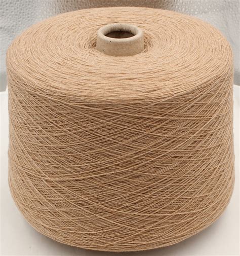 Yarn Cashmere Color Beige Cones Gr Hircus Filati