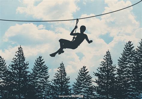 Free Zipline Vector Background 128875 Vector Art At Vecteezy