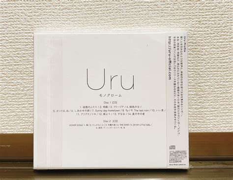 Yahooオークション Uru 1st Album モノクローム 初回生産限定盤b