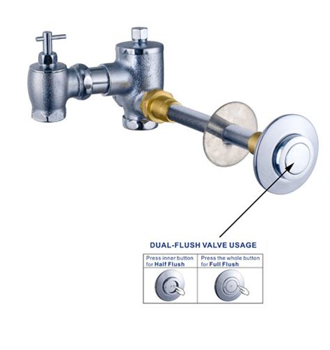 China Dual Flush Concealed Flush Valve B 19 China Dual Flush Dual