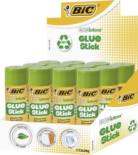 Klej Ecolutions Glue Stick 36g Bic Sklep BiuroweZakupy24 Pl