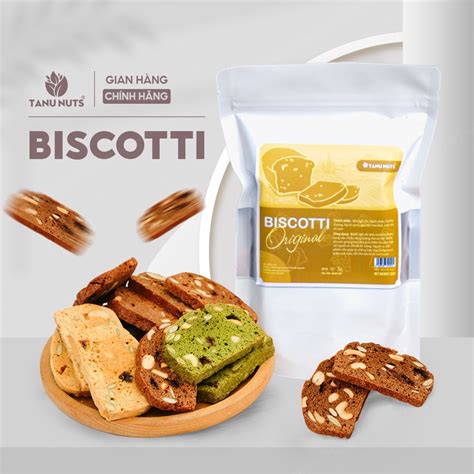 Biscotti ăn kiêng TANU NUST bánh ngũ cốc nguyên cám mix hạt dinh dưỡng