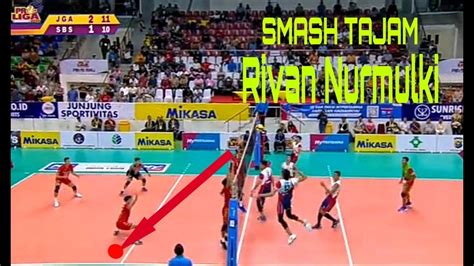 Aksi Smash Terbaik Rivan Nurmulki Di Proliga Saat Bertanding