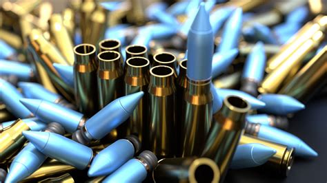 UMAR AHMED - 20mm Bullets Modeled and Rendered in Blender 3.0