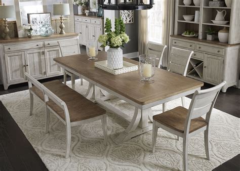 10+ Farmhouse White Dining Table – HomeDecorish