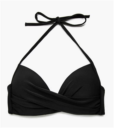 Buy Koton String Neck Tie Bikini Top In Black ThStreet Kuwait