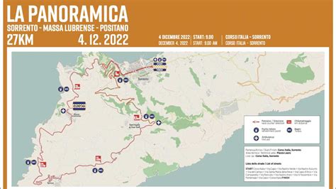 Domani La Gara Podistica Sorrento Positano Le Limitazioni Al Traffico