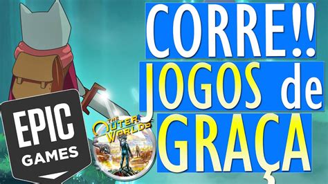 CORRE NOVOS JOGOS de GRAÇA PARA RESGATE PERMANENTE na EPIC GAMES e