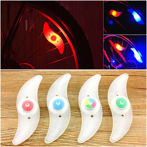 Dachelun Lampu Ban Sepeda Led Rgb Colorful Bicycle Wheel Light Pcs