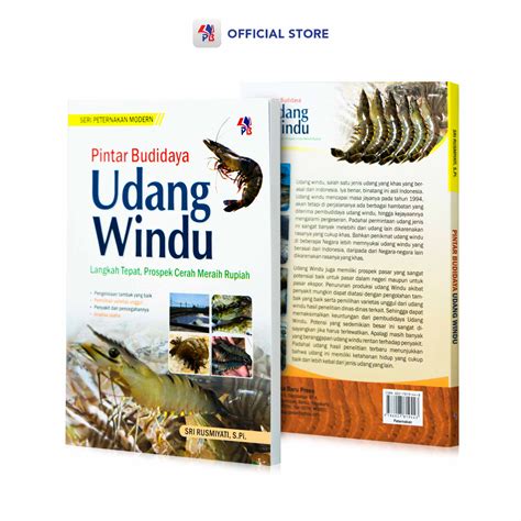 Jual Buku Peternakan Pintar Budidaya Udang Windu Pustaka Baru Press