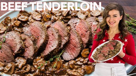 Beef Tenderloin With Mushroom Sauce Filet Of Beef Recipe Recipe Learn