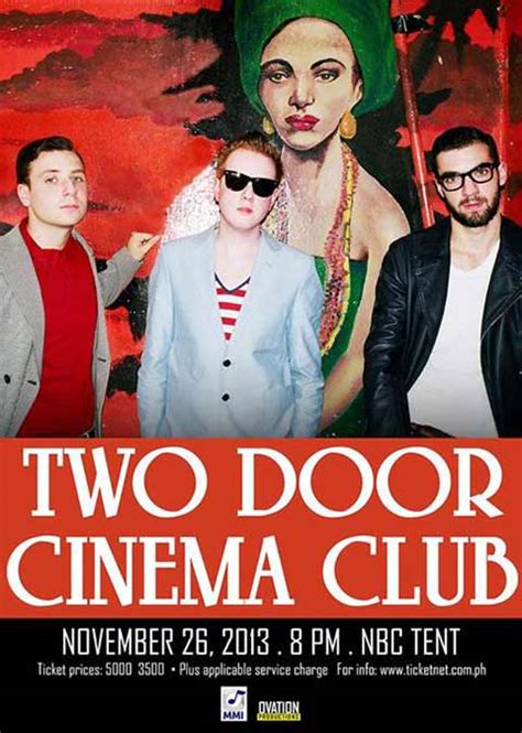 Two Door Cinema Club live in Manila Cancelled - Philippine Concerts