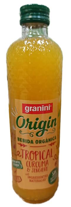 GRANINI ORIGIN TROPICAL CÚRCUMA JENGIBRE OCU