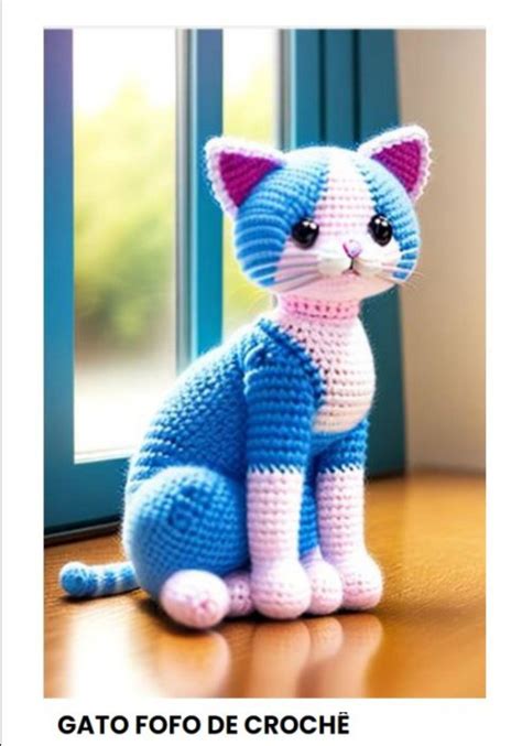 Receita Gato Amigurumi Pdf Elo Produtos Especiais